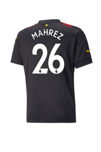 Fotbalové Dres Manchester City Riyad Mahrez #26 Venkovní Oblečení 2022-23 Krátký Rukáv